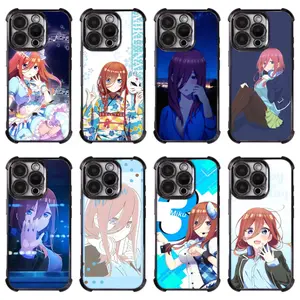 Miku Nakano Durable phone case for iPhone 12, 13, 14, 15, 16, 17 Pro Max, Pro, Plus, and 17 Air,the perfect gift for her or him, ideal for parties.