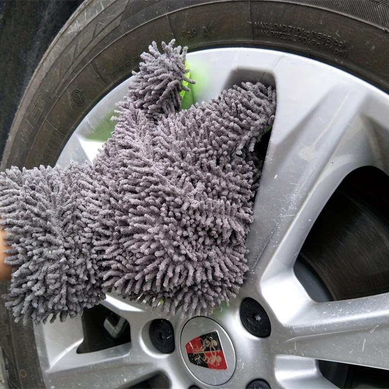 Double-sided Car Wheel Cleaning Glove, Car Wheel Cleaning Brush, Car Wheel Cleaning Tool, Car Wash Accessories for Washing & Maintenance