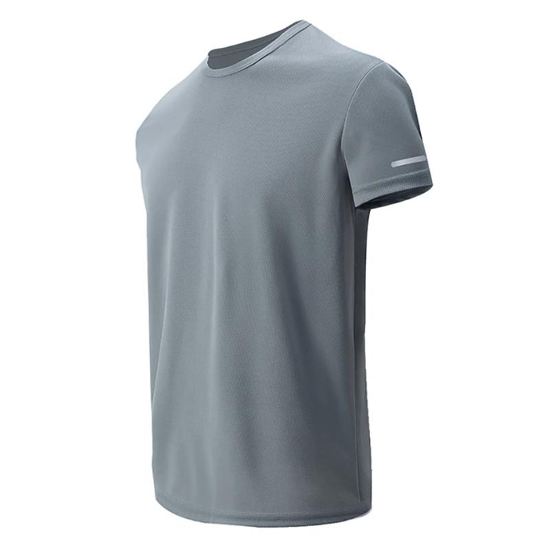 Kyn Apparel Piece Men's Four Season Short Sleeved Quick Drying Sports And Fitness Comfortable Plus Size Youth Casual Basic T-shirt
