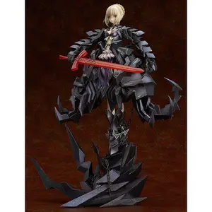 NEW hot 23cm Fate Zero Fate stay night black saber Arturia Pendragon action figure toys collection Christmas gift no box
