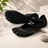 Women's Split-Toe Ballerina Flats - Breathable, Flexible Sporty Chic Nylon Slip-On Barefoot Dance Shoes, Lightweight Non-Slip Sports Dance Footwear for Yoga/Pilates Indoor Use