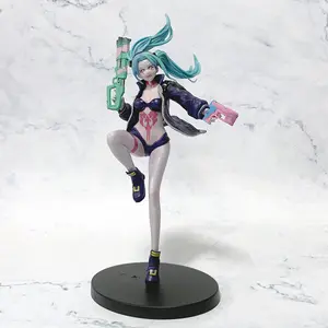 Cyberpunk Edge Walker, CyberRurounder, Battle Rebecca Figure Model Tabletop Ornament Surroundings
