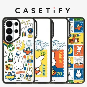 CASETiFY Miffy Rabbit Cartoon Series Magnetic Drop-proof Smartphone Case, Cellphone Accessories for Samsung Galaxy S23 S24 S25 S26+ Ultra Plus Handheld Devices Protect Cover