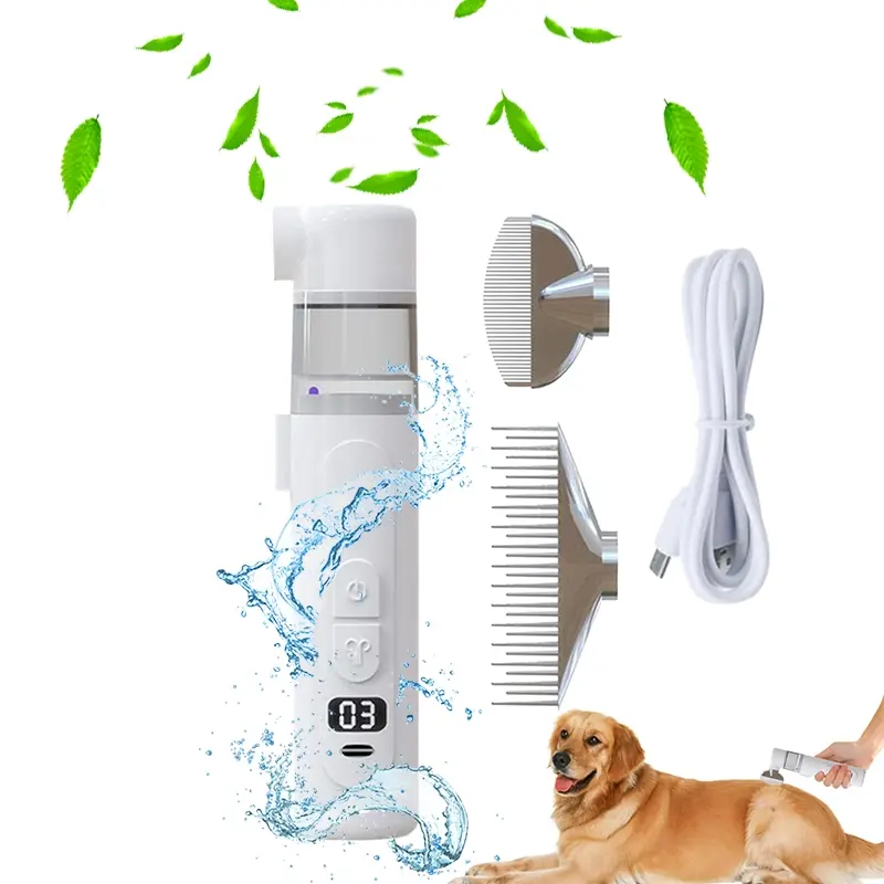 New 2-in-1 electric pet lice remover with hair opening comb, flea catching and external insect repellent hair comb, sharing of good products for furry children Removal