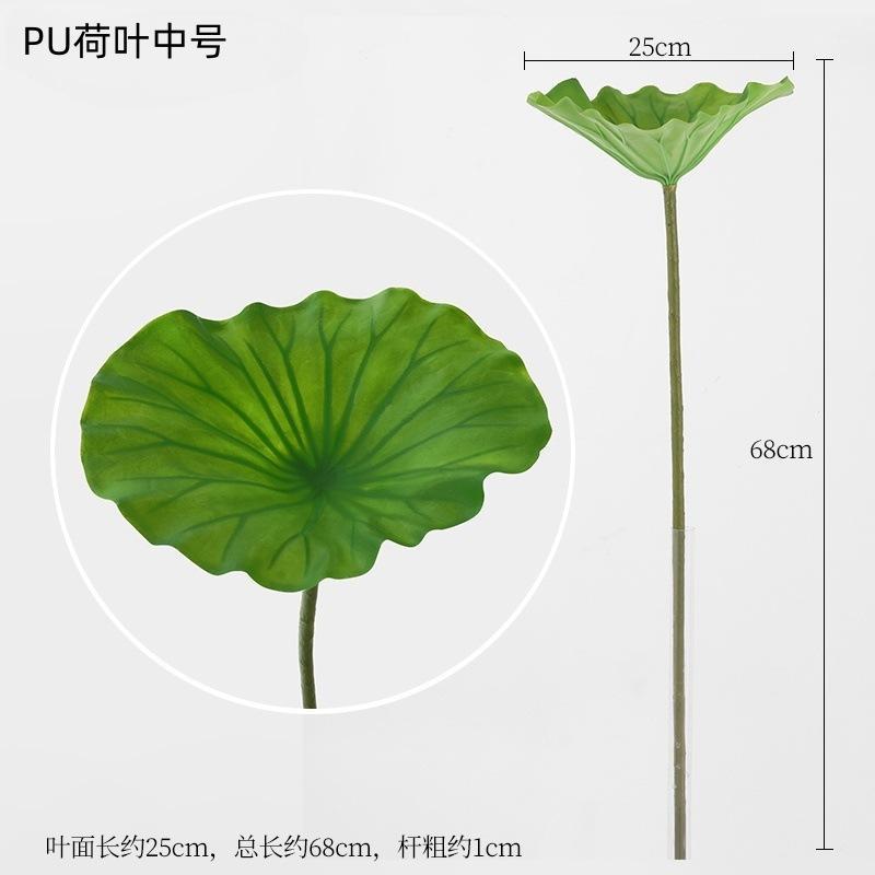 Real Touch Lotus  Flowers, New Chinese Style Water Lily & Lotus Leaf Decor, Zen Buddha Hall Ornament, Photography & Wedding Floral Arrangement Props White Babys Breath Bouquet