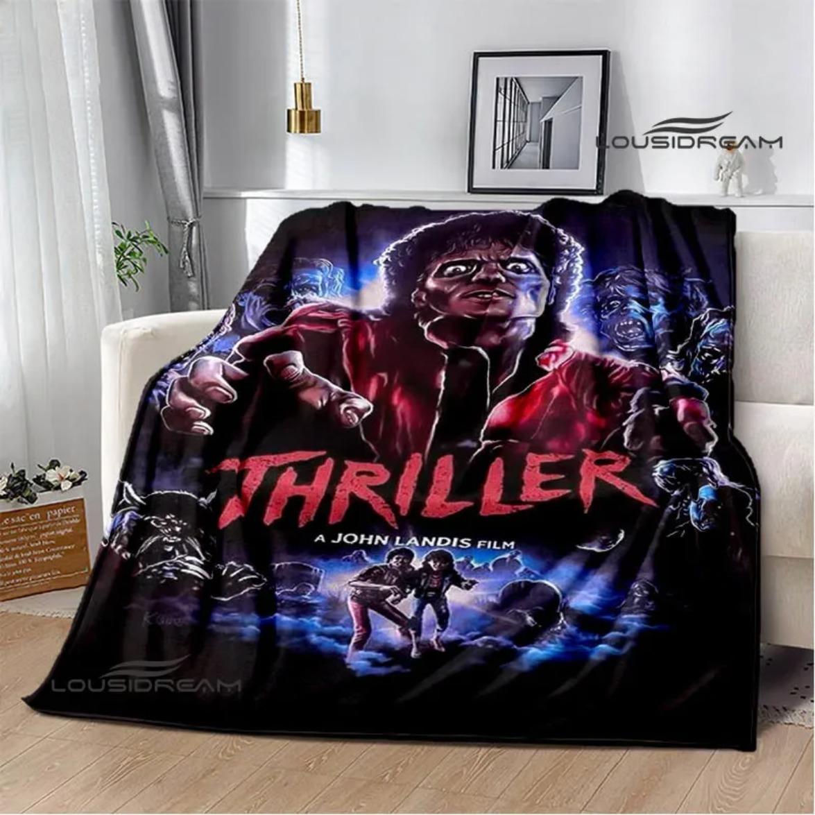 Michael Jackson retro Print blankets Picnic blanket Flannel blanket Soft Cozy Blanket Travel Blankets bed linings Birthday Gift Michael Jackson retro Print blankets Picnic blanket Flannel blanket Soft Cozy Blanket Travel Blankets bed linings Birthday Gift