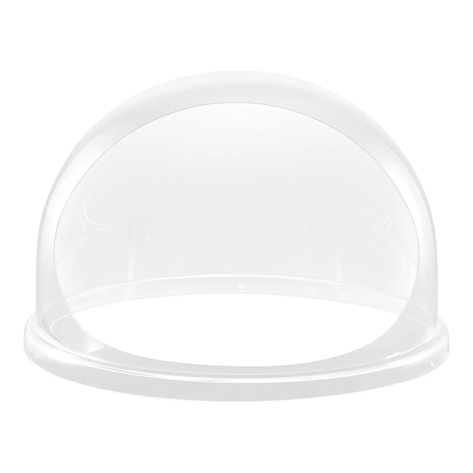VEVOR Cotton Candy Machine Cover, Transparent Acrylic Dome Bubble Shield, Cotton Candy Machine Bubble Shield Compatible with 20.5in Cottons Candies Machines Bowl for Party, Shops, Bottom Groove Design