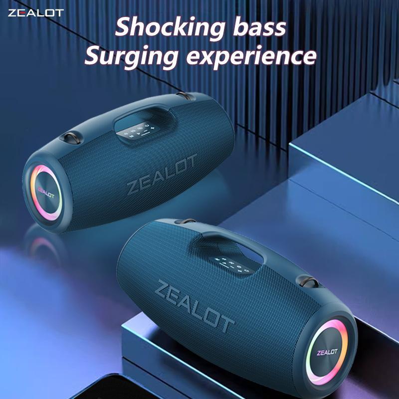 ZEALOT S78 Wireless Speaker, 100W Portable Waterproof Subwoofer