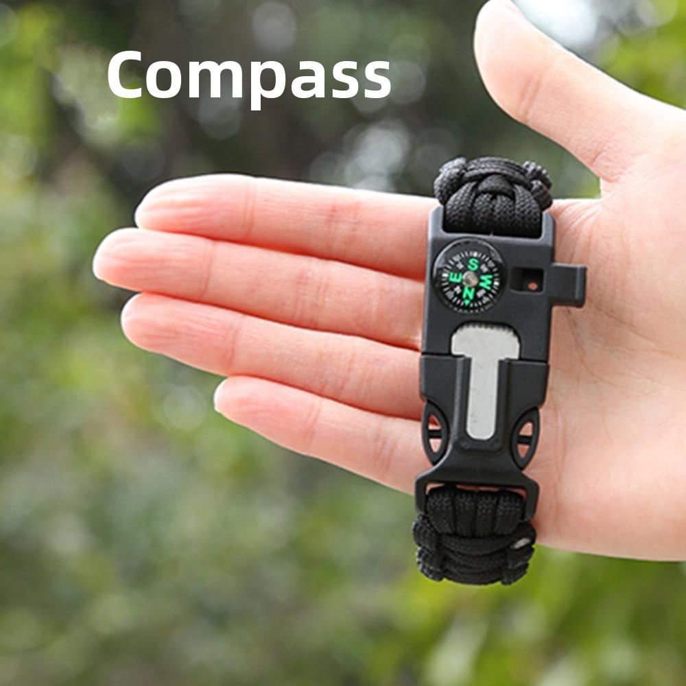 Paracord bracelet survival bracelet multifunctional five-in-one outdoor paracord camping adventure seven-core wristband Paracord bracelet survival bracelet multifunctional five-in-one outdoor paracord camping adventure seven-core wristband