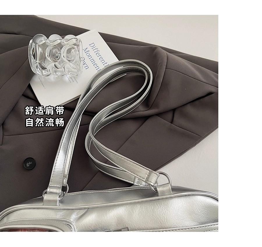 New Y2K Cute Ita Bag Large Capacity Fashion Shoulder Bag Lolita Girls Transparent Cosplay Underarm Bag DIY Badge Display Handbag