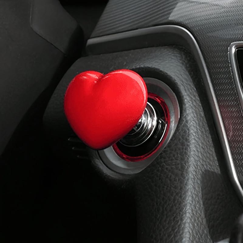 1 Piece Car Start Button Sleeve-Durable Pp Material, Easy One-Click Ignition Ring Protector, Improve Car Interior Decoration Effect button decorative sticker cover trim