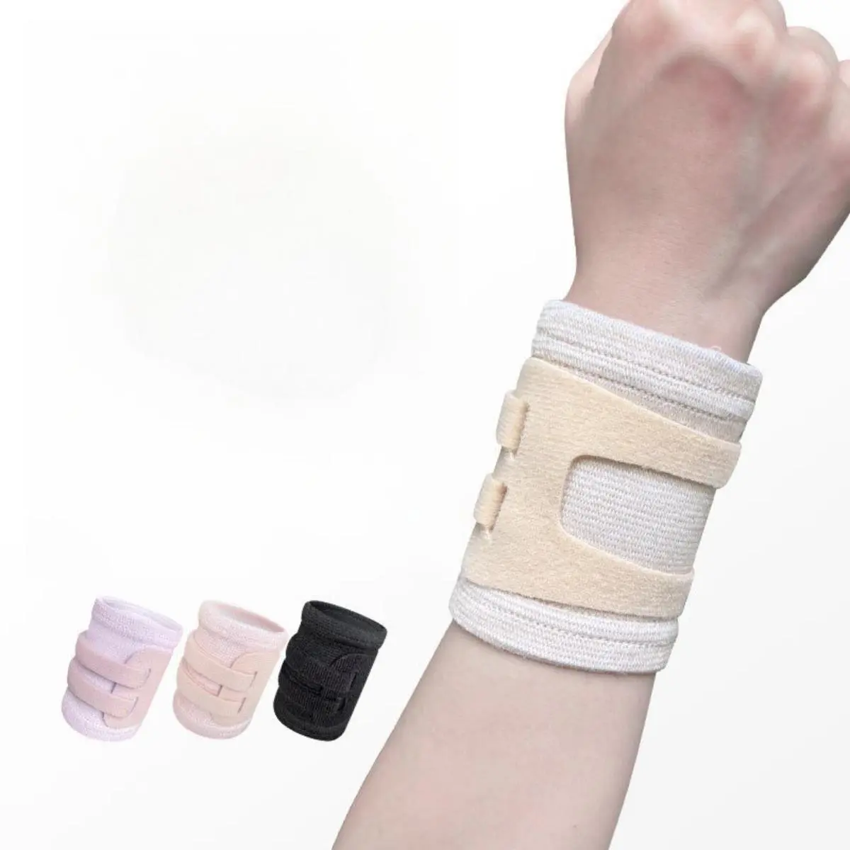 TFCC Wrist Support Brace, Unisex Lightweight Breathable Polyester Strap with Adjustable Velcro Closure for Gym, Weight Training, and Tennis, 16.5 Grams