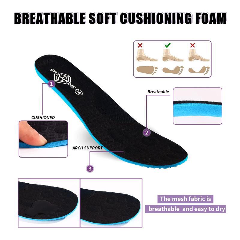 (New)STUNAHOME Women's Orthopedic Air Cushion Shoes Summer Casual Running Sneakers Breathable Walking Shoes Anti-slip Sneakers Comfortable Thick Bottom Shoes