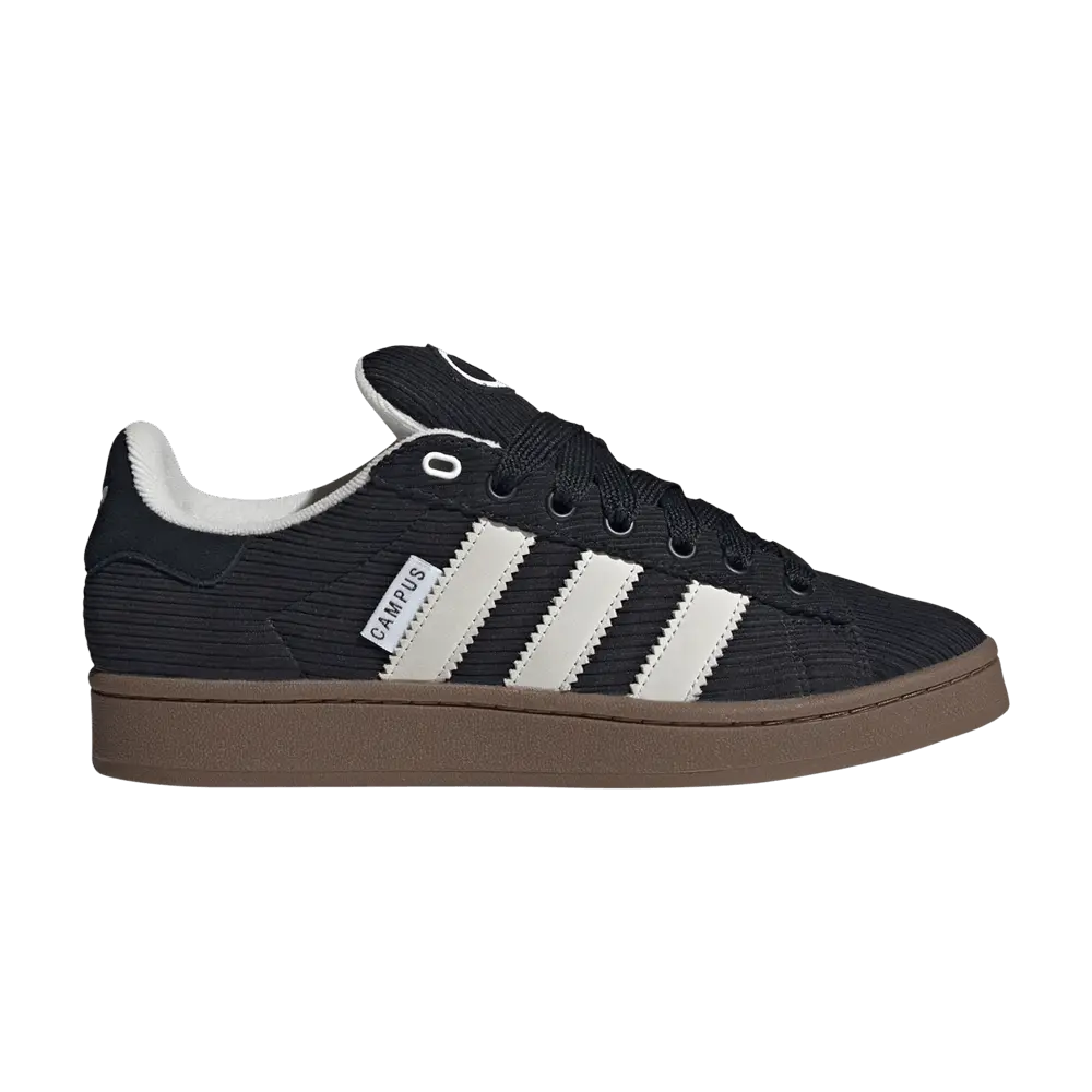 adidas Campus 00s 'Black Gum Corduroy' (Unisex) Core Black/Crystal White/Gum sneakers ID1364