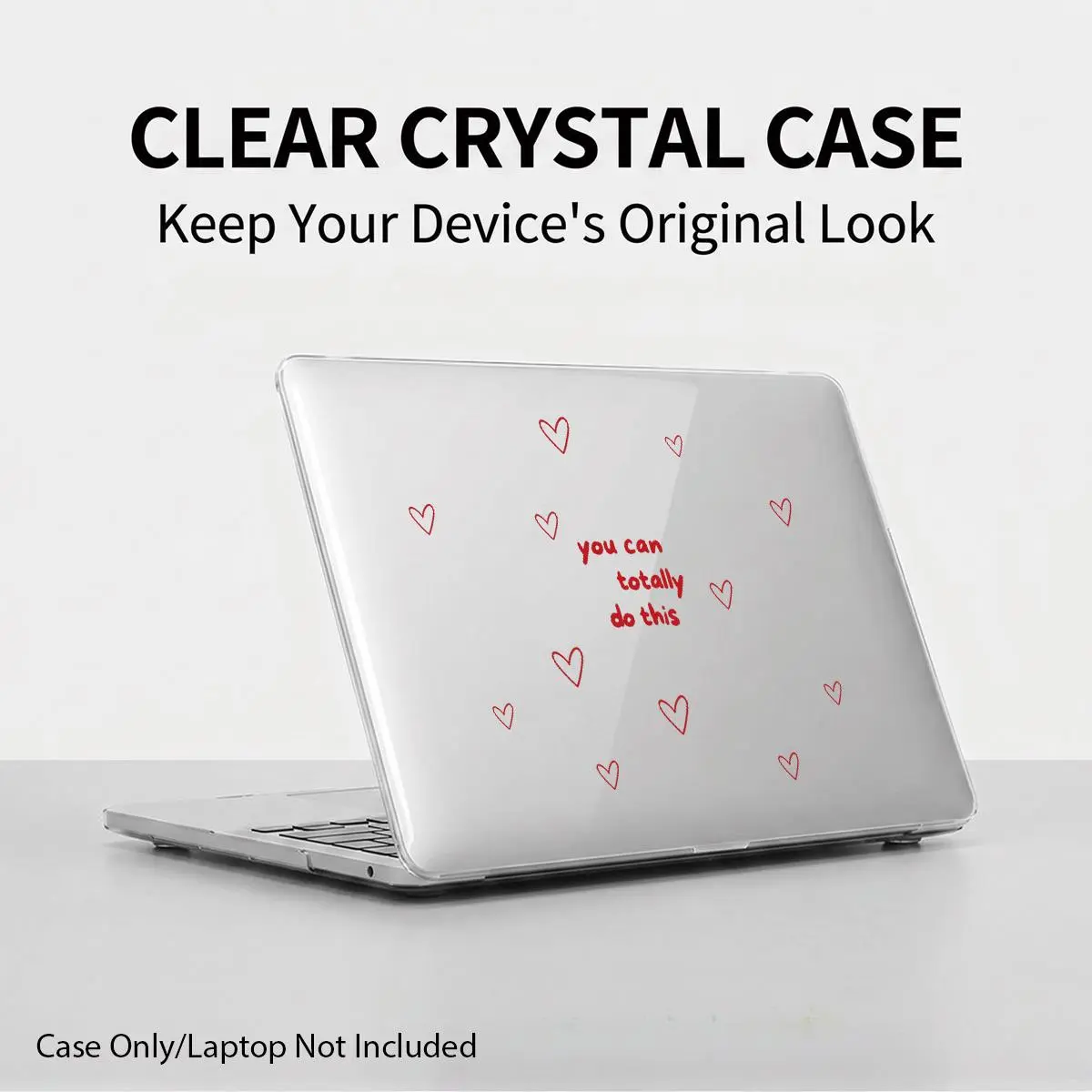 Clear Crystal Shockproof Case for MacBook/matebook,Macbook Protective Cover,Full Transparent Hard PC Cover with Cooling Vents,Snug Fit Laptop Shell,compatible with 13 Neo/13.3 Air/13.3 Pro/13.6Air/14.2 Pro/15Air/16.2Pro/D16/14 Ultra