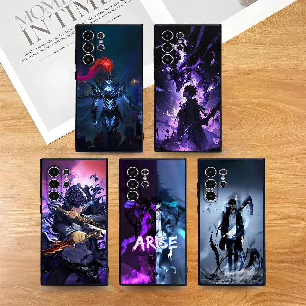 Anime Themed Customized Smartphone Casing, Frosted Non-Slip Full Cover for Samsung S26 S25 S24 S23 S22 S21 A14 A15 A16 A35 Ultra Plus FE - Cellphone Protection Accessory