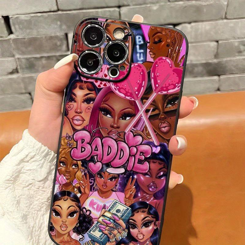 Baddie themed phone case featuring vibrant artistic designs compatible with iPhone 16 15 14 13 12 Baddie themed phone case featuring vibrant artistic designs compatible with iPhone 16 15 14 13 12