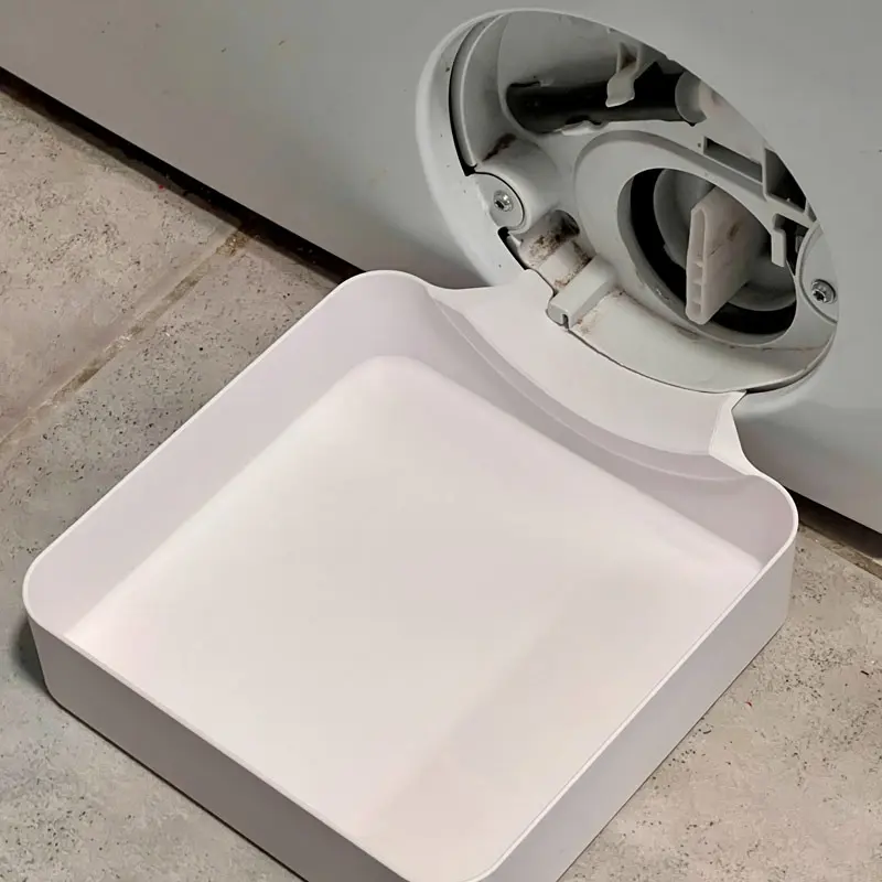 1pc Washing Machine Drainage Tray, Ideal Water Collector, Prevents Laundry Room Spills