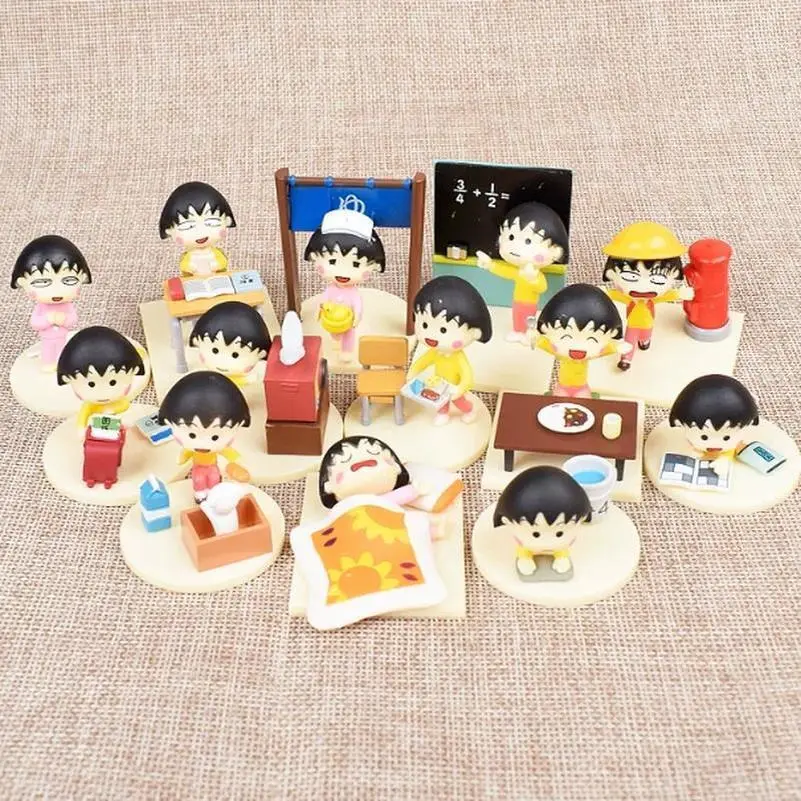 New In Stock Small Meatballs Happy Day Family Scene Blind Box Kawaii Action Figure Desktop Decoration Toys Kids Festival Gifts