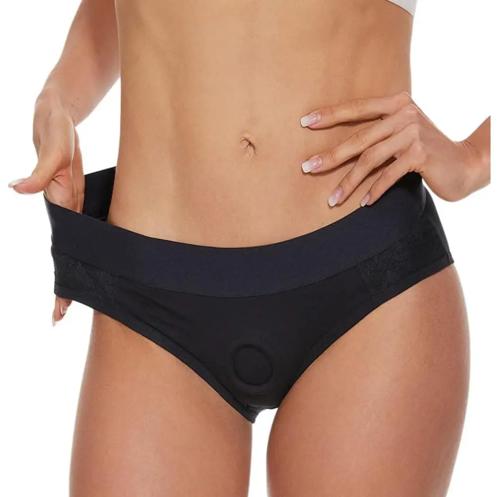 Harness Pants Strapless Underpants for Men Women Couples Unisex Briefs