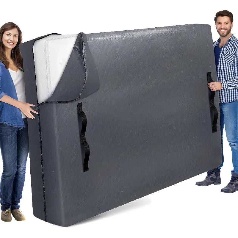 Mattress Bags for Moving, Queen Size - Extra Thick Mattress Cover for Moving with Handles and Zipper, Heavy Duty Queen Mattress Bags for Storage, Reusable Mattress Storage Bag, Moving Bag