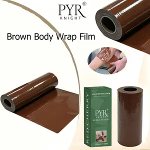 PYR KNIGHT Stretchable Plastic Wrap Film，1968.5" x 4.72", Covers areas such as thighs and arms, Comfortable & Flexible,No restraint, No tightness,for Yoga,running，Fitness Enthusiasts