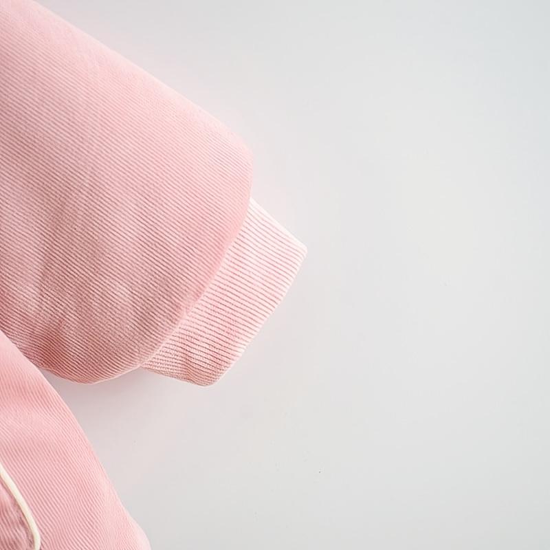 ' Winter Hooded Jacket - Long Sleeve Non-Stretch Coat with Front Bow Accent, Easy Button Closure, Hand Washable Outerwear, (Red/other Solid Color Available) - Perfect Christmas Outfit