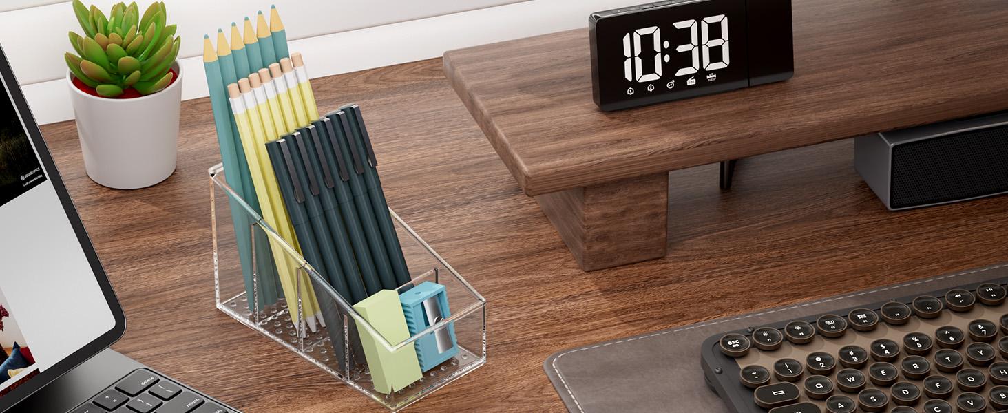 Remote Control Holder Transparent TV Remote Control Storage Box Household Small Plastic Storage Box, 1 Piece