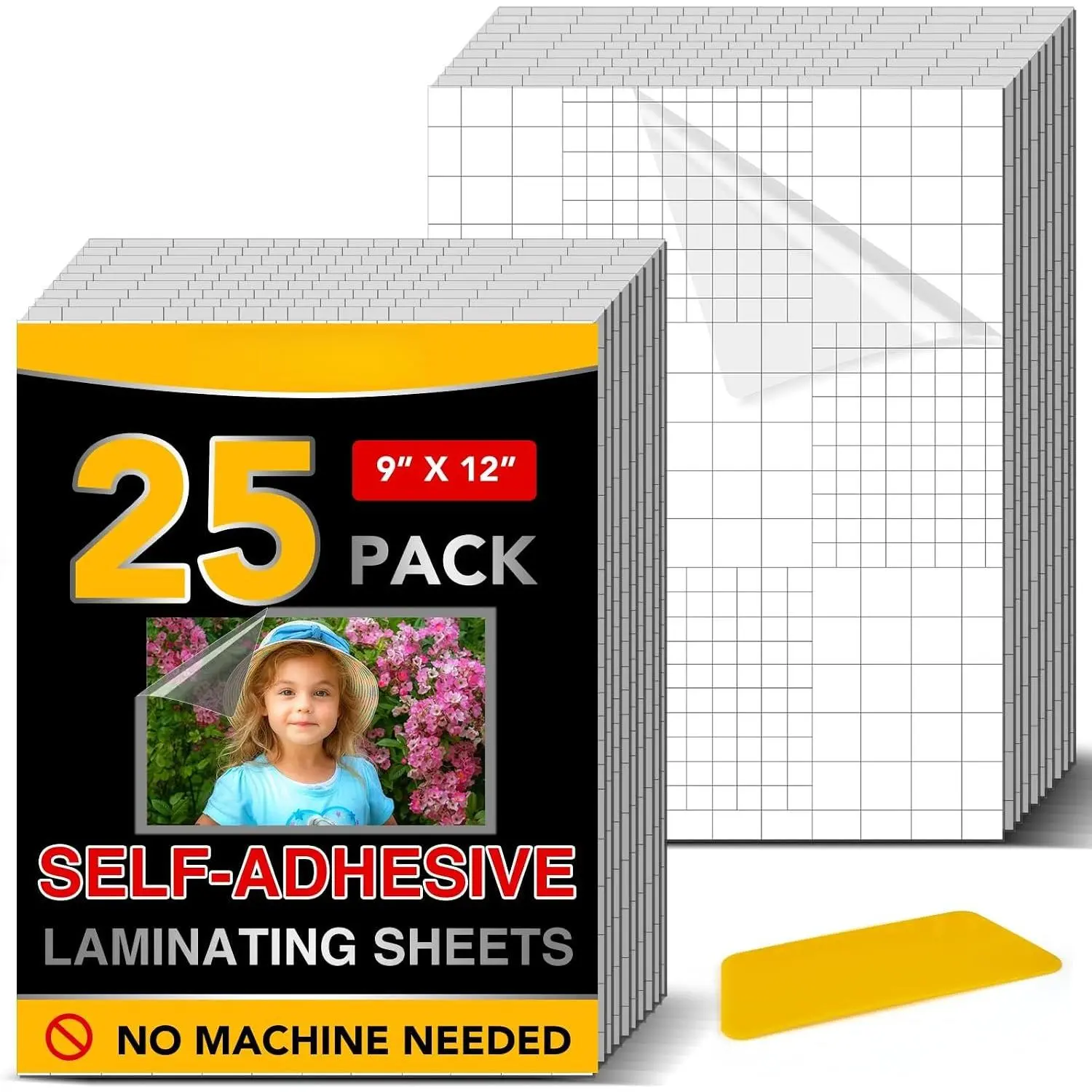25 count Self Laminating Sheets, Self Adhesive Laminating Sheets