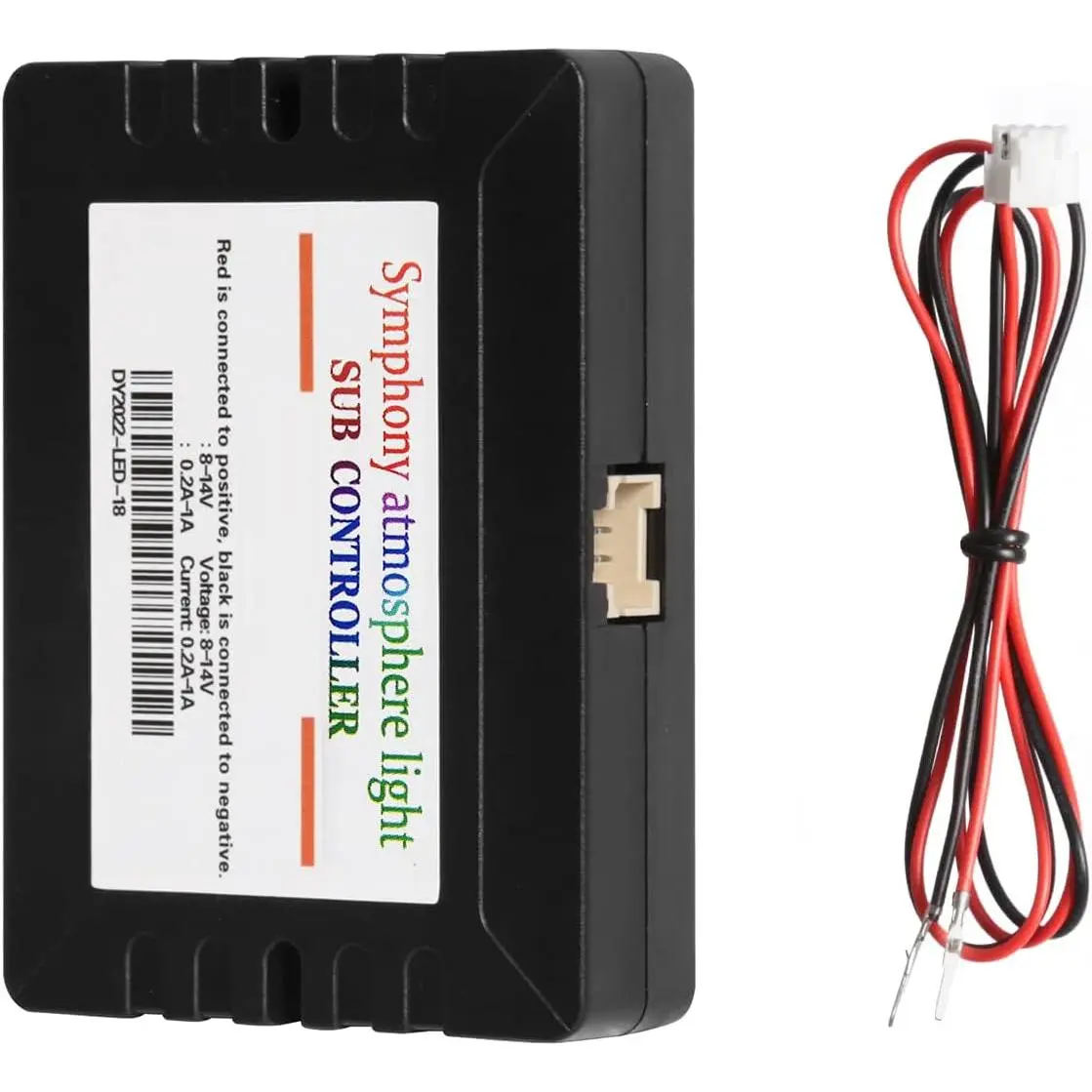 Dreamcolor  Interior  LED Strip Light Sub-Control Module, which fit for Dreamcolor Main Controller Connects kit (not Including), Not fit dreamcolor 5 in 1(Single Controller)