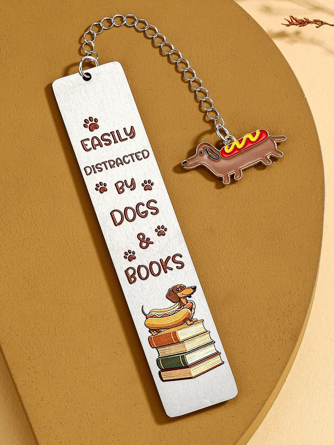 Dachshund Bookmarks for Women, Cute Weiner Dog Gifts for Book Lovers, Perfect Birthday Christmas Present, Adorable Bookmarks for Reading Enthusiasts