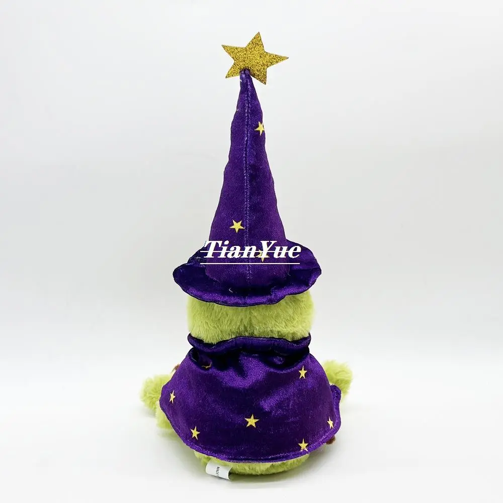 Halloween Moonlight Manor Frog Wizard Gift toy plush stuffed doll for gift 30cm