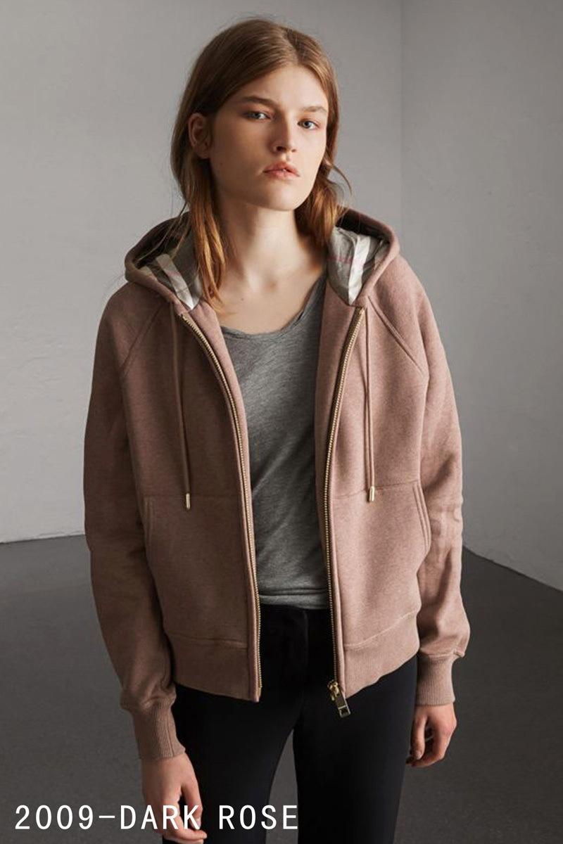 High-Quality British Style Hooded Sweatshirt for Men and Women, Women's Jacket, Full Zip Cardigan, Customizable Embroidery