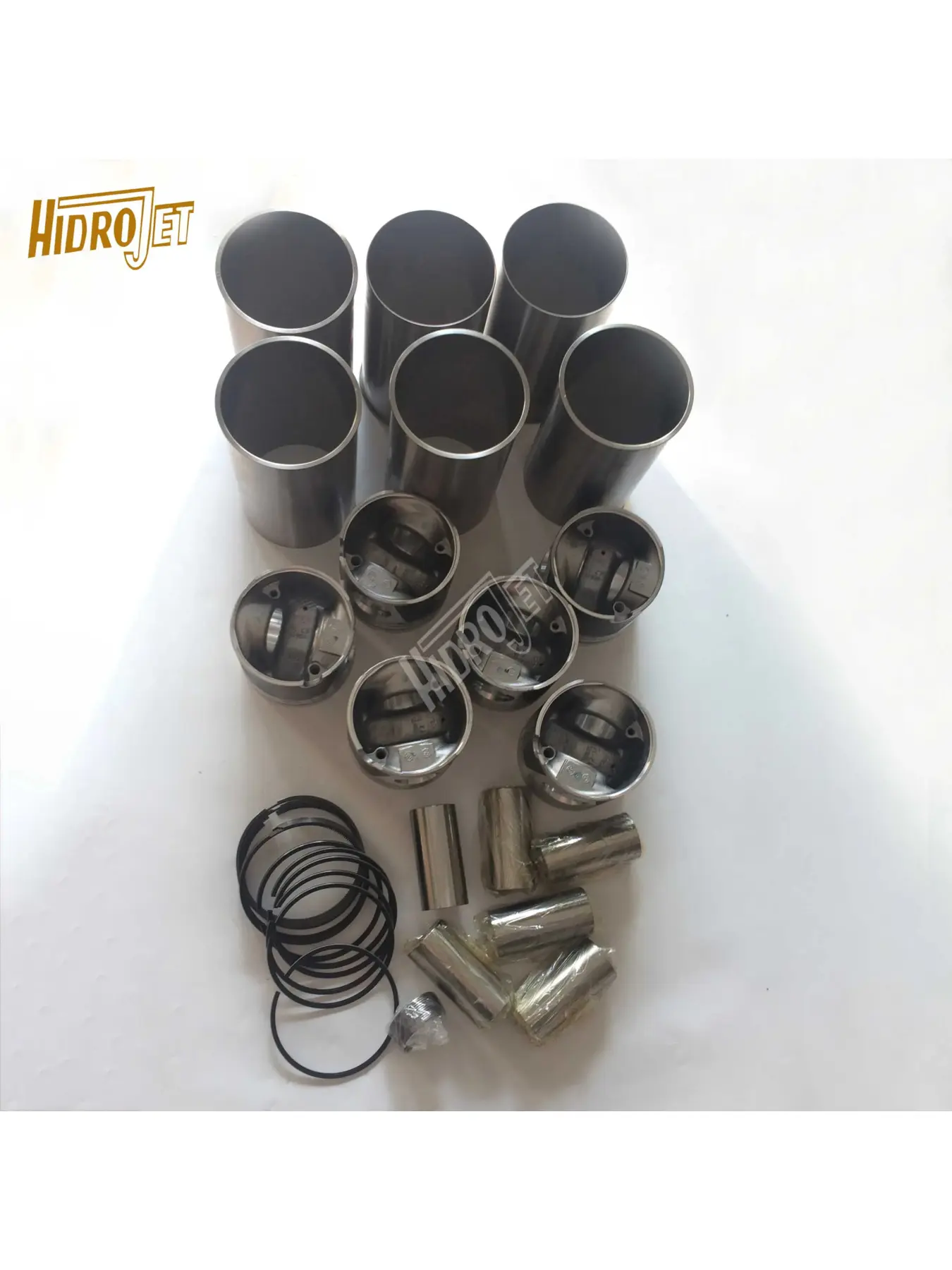 Excavator Accessory Hot Sale Original Parts  612600900075 WD615 Cylinder Liner Kits 612600900075A Liner Set for Sale