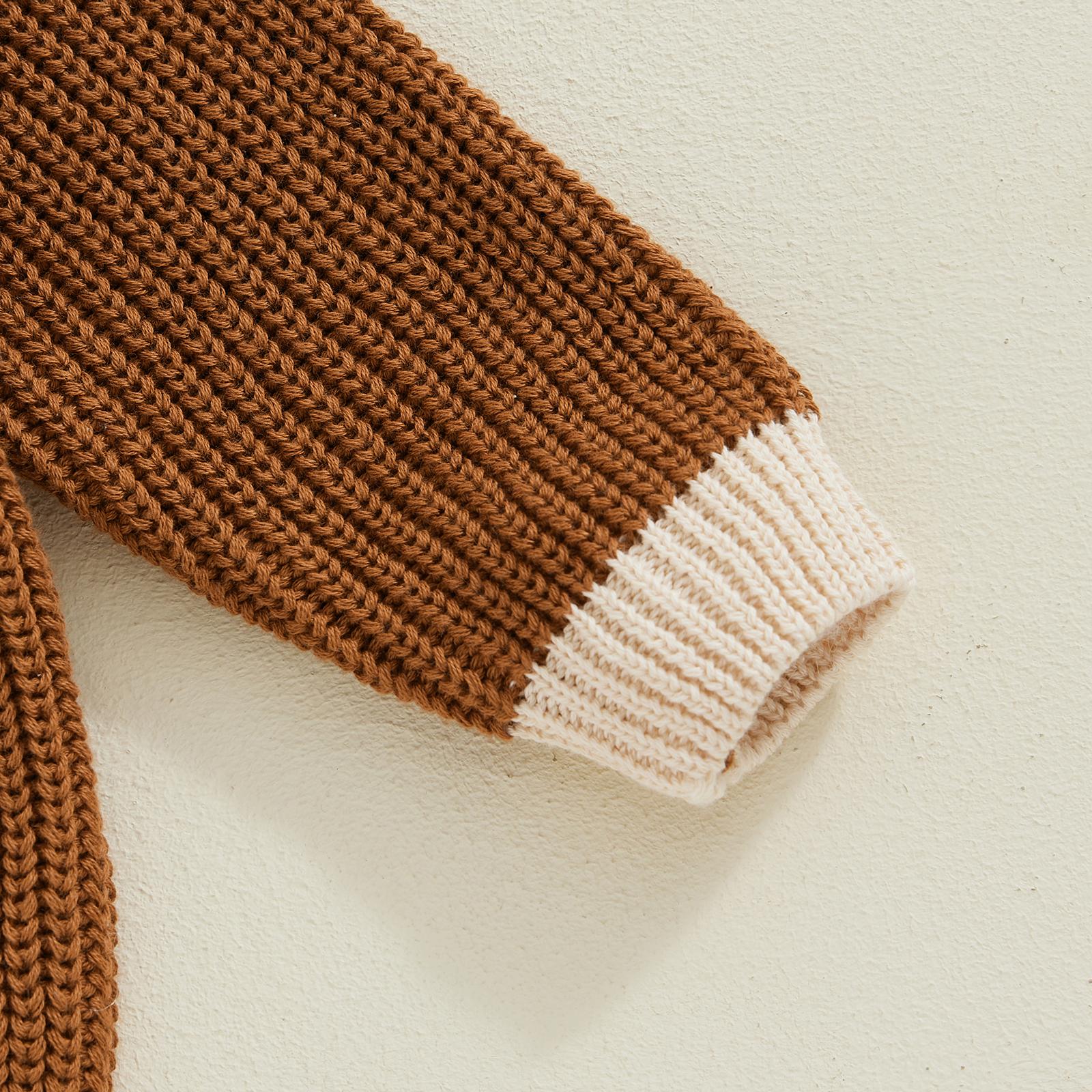 Newborn Baby Boy Girl Halloween Knit Sweater Little Pumpkin Long Sleeve Round Neck Pullover Knitwear Fall Clothes Newborn Baby Boy Girl Halloween Knit Sweater Little Pumpkin Long Sleeve Round Neck Pullover Knitwear Fall Clothes