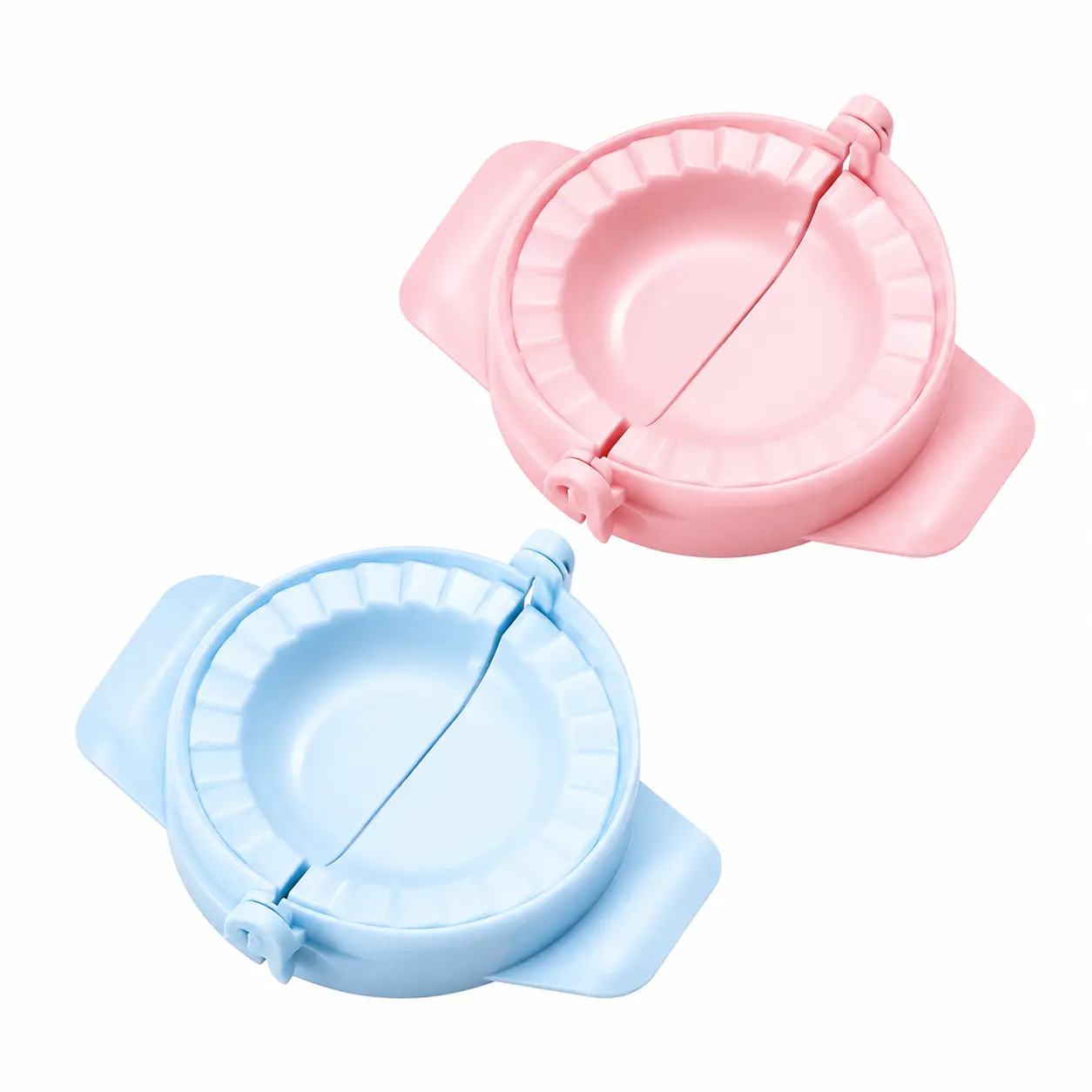 Handheld Manual Dumpling Maker Tool for Homemade Wonton, Jiaozi, Gyoza, and Egg Dumplings – Food-Grade Stainless Steel with Non-Stick Coating, Compact Design for Easy Storage and Cleaning