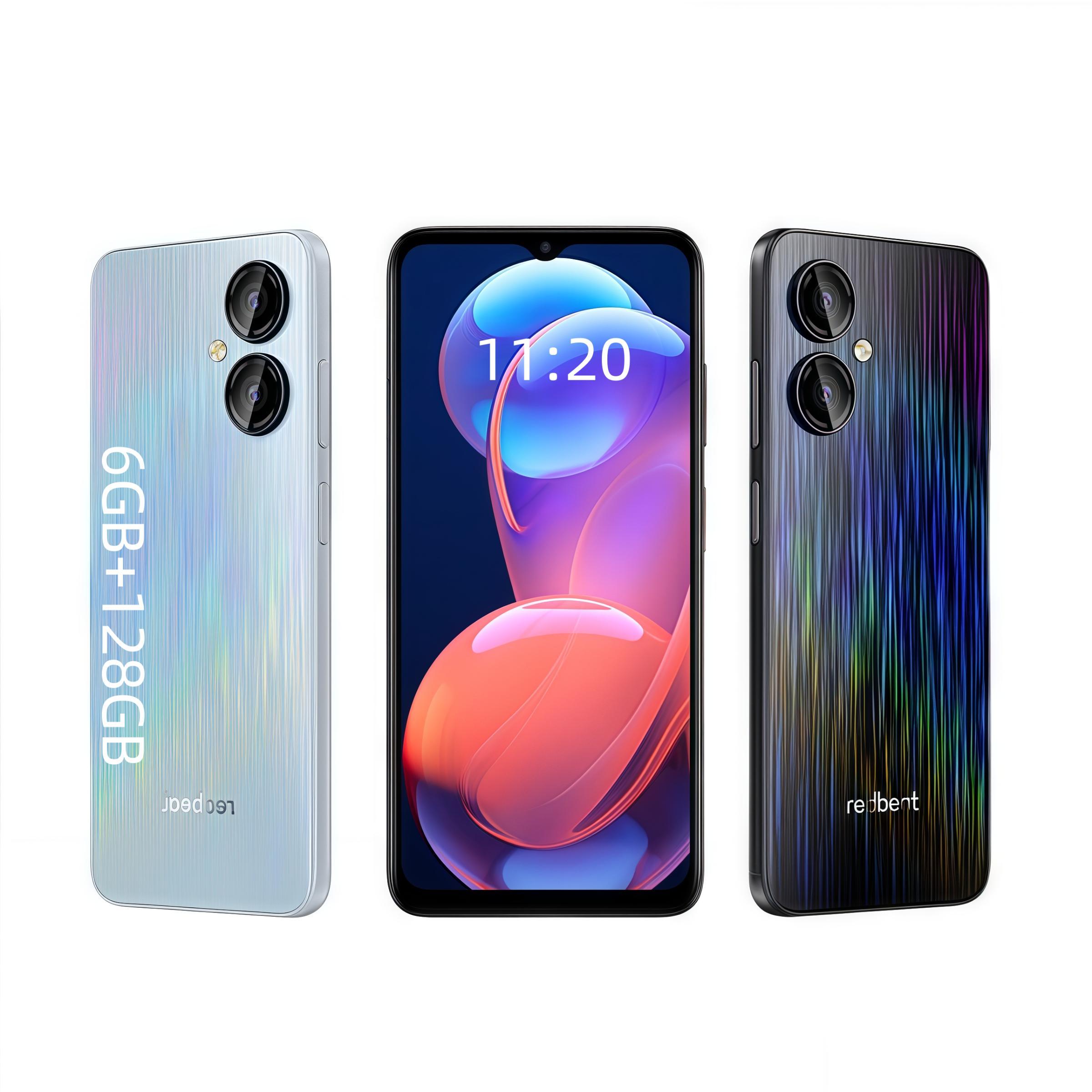 Redbeat D5 6.52'' HD Smartphone with Phone Case, 3GB RAM+128GB ROM