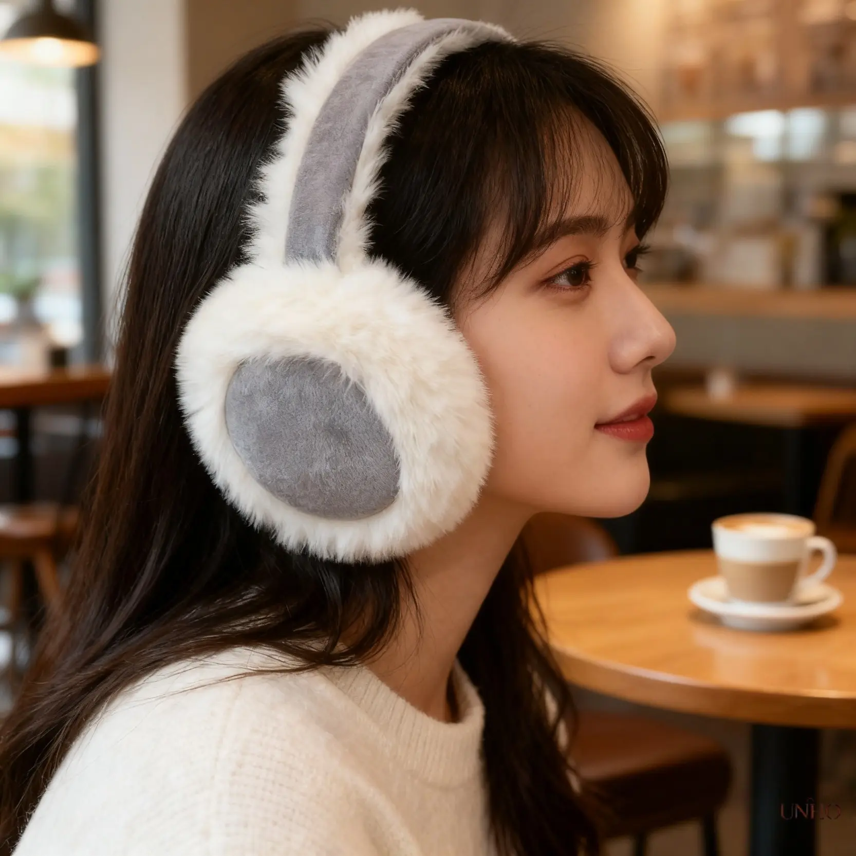 Women’s Winter Suede Plush Ear Warmers, Thick Cold-Proof Windproof Ear Covers, Portable Cycling Thermal Ear Caps, Soft Daily Warm Accessory For Outdoor Commute, Walking & Cold Weather Travel