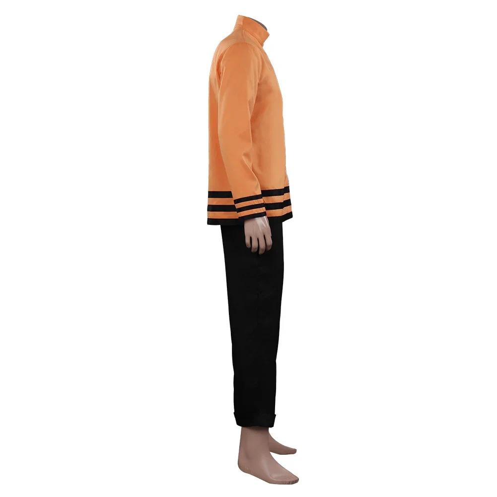Japanese Anime the 7th Hokage Uzumaki Boruto Cosplay Costume Top pants Halloween Masquerade Party Cosplay Suit