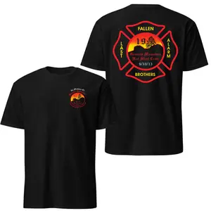 Men's Sweatshirt, Granite Mountain 19 Memorial Firefighter Tribute | Breathable Cotton Crew Neck with Ribbed Cuffs