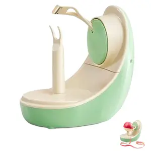 Rechargeable Auto Fruit Peeler Machine, Multi-Function Electric Peeling Gadget for Apple, Pear and Similar Round Fruits, Compact Portable Kitchen Helper for Daily Family Fruit Preparation