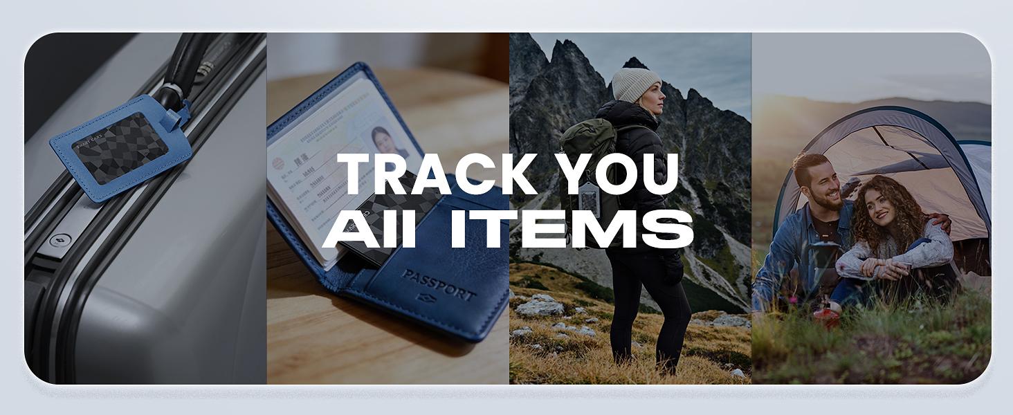 2026 Wallet Tracker Card (iOS and Android) Slim Tracking Card, Battery Bluetooth Smart Card, Work with Apple Find My & Google Find Hub, GPS Locator for Luggage, Passports, Keys, Backpack