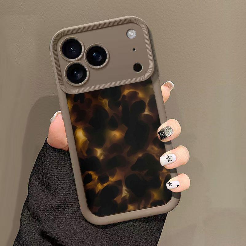 Premium Phone Case - Timeless tortoise shell pattern for authentic texture, Military-grade drop protection, soft silicone, ideal gift for classic lovers. Compatible with iPhone X/11/12/13/14/15/16/17 Pro Max/Plus/Air & Samsung Galaxy.