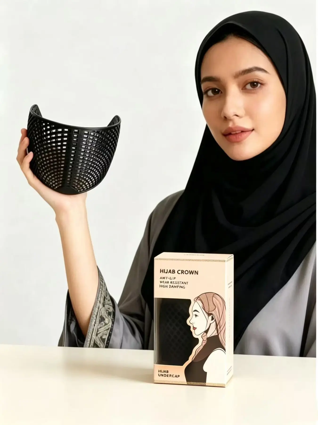 Women's Muslim Hair Accessory, Modesty Breathable Lightweight Design, Easy-To-Wear Inner Cap, Durable Nylon Material, Perfect for Daily Use