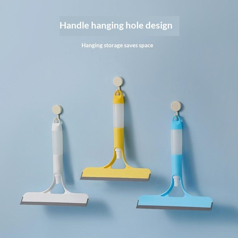 3-in-1 Window Cleaner, Squeegee Scrubber Spray Tool| Streak-Free Cleaning for Windows, Mirrors, Car Windshields| Lightweight & Easy to Use​