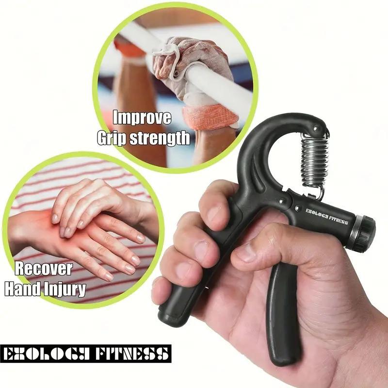 Resistance Adjustable Grip Strength Trainer, Forearm Strength Trainer, Hand Strength Trainer for Muscle Training and Injury Recovery, Hand Grips for Strength Training, Hand Gripper Strengthener