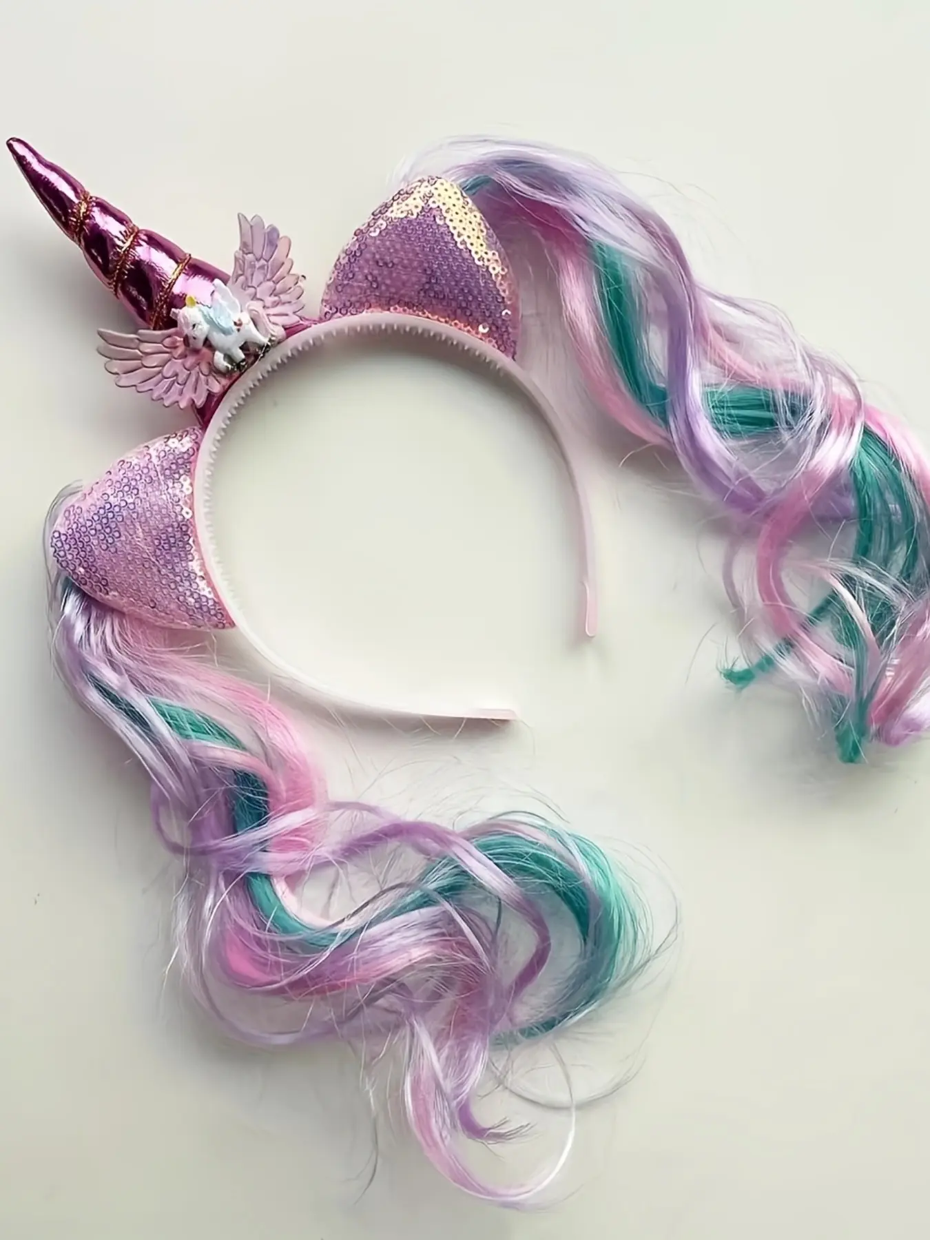Unicorn Birthday Party Decoration Headband, Festive Accessory for Kids' Parties, Perfect Gift for Children, Adds Fun to Celebrations