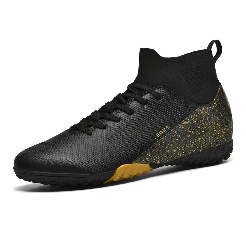 Men's Soccer Shoes Football Cleats High-top Outdoor/indoor Athletic Sneaker Lightweight Tf Ag Boots