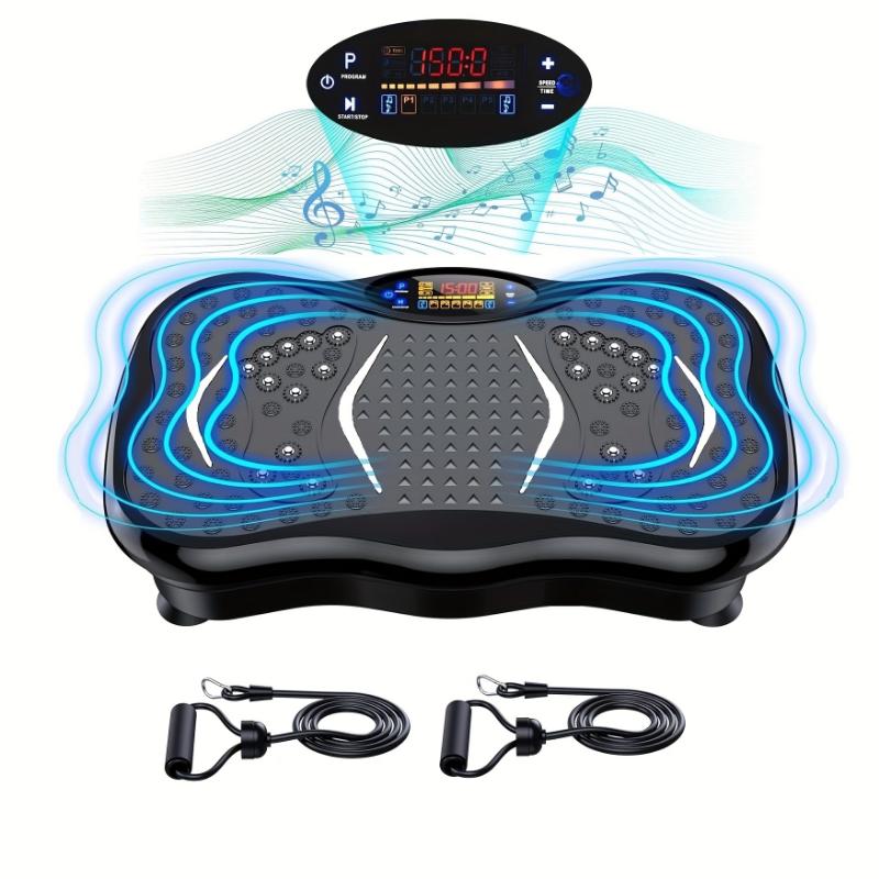 Vibration Plate Exercise Machine, Waver Vibration Plate, Home Fitness Full Body Shaker Exercise Machine, Vibration Board Equipment For Lymphatic Drainage, Gym Set Women Men Ab Leg Step Workout Platform, Without Battery
