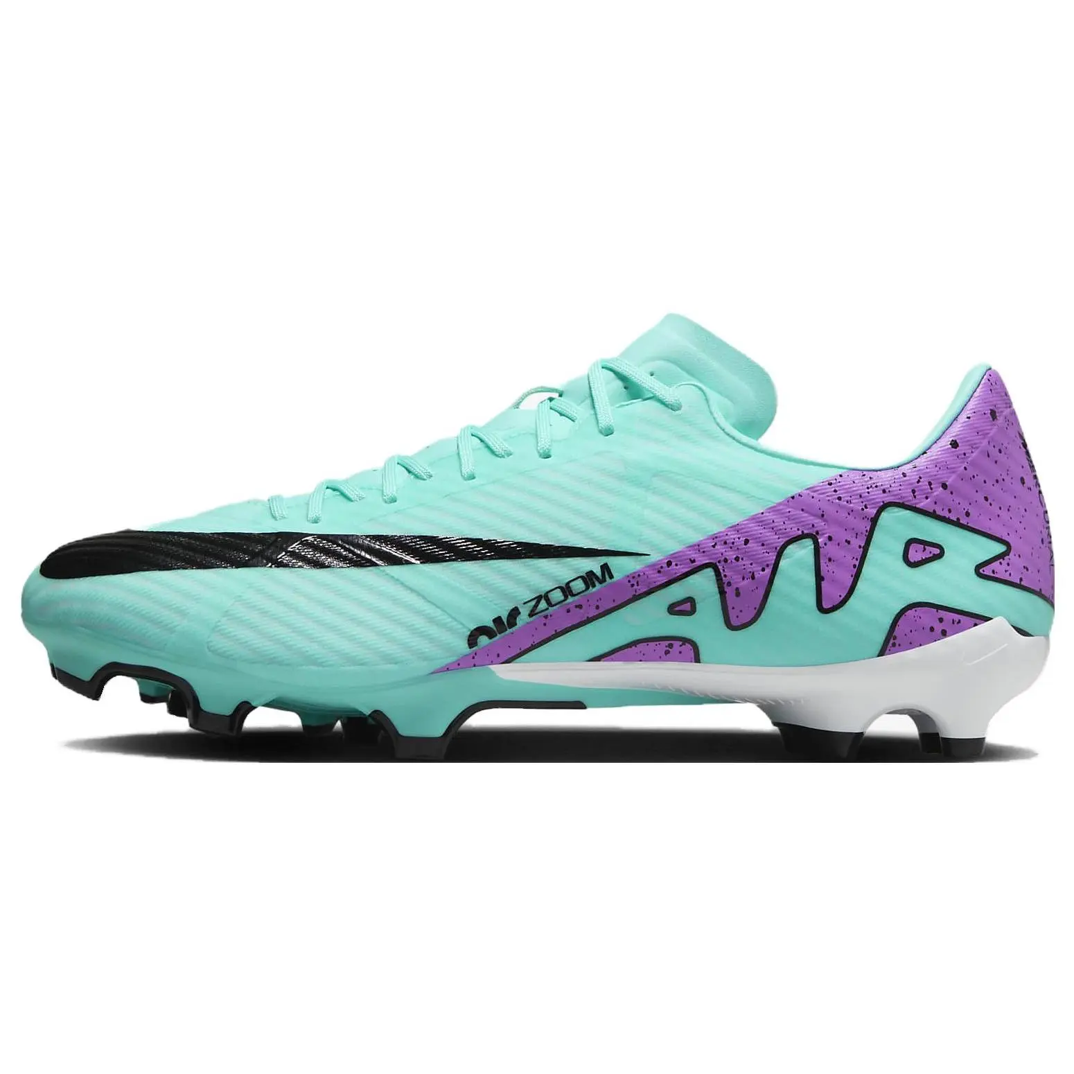 Nike Zoom Vapor 15 Academy Soccer Cleats - Men's/Women's Lake Green Casual Trainers with Comfortable Round Toe, MG-FG Studs, Synthetic Leather-Mesh Fabric, Foam Cushioning, Antimicrobial Fabric for Casual Outings | House White Official Footwear